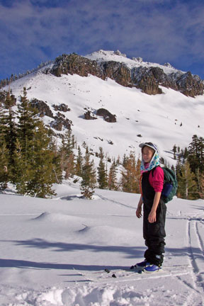 Image of Castle Peak from Castle Pass