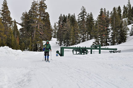 Image of Donner Ski Ranch ski lift