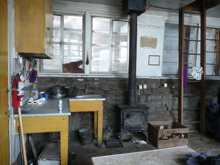 Image inside Benson Hut