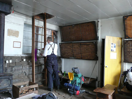 Image inside Benson Hut