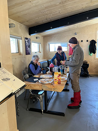 Image of community area in cabin
