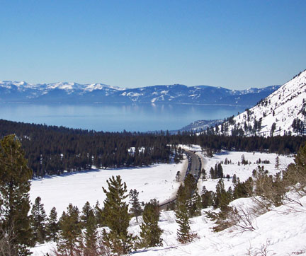 View of Tahoe Meadows from Relay Road