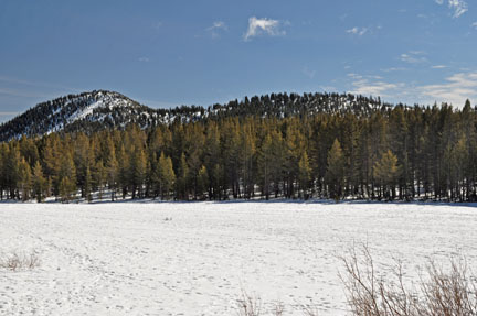 View from south ridge