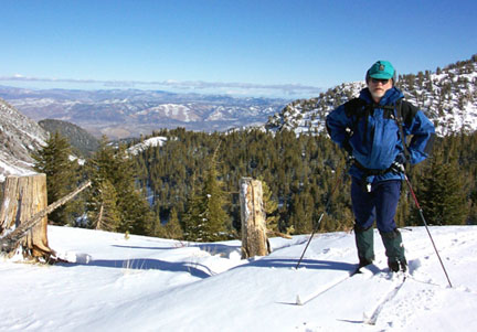 Washoe Valley in distance