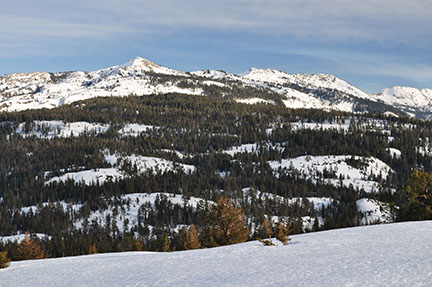 Image of Tells Peak and the Crystal Range