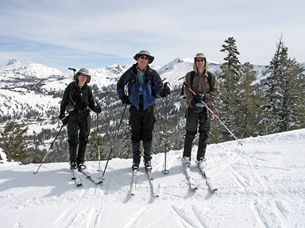 Image from ridge with Kirkwood Ski Resort below