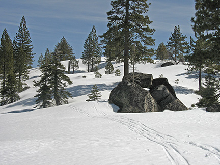 Image of small dome at Stanislaus River Overlook