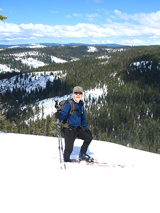 Image of view north from Blue Creek Point